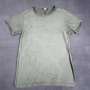 Camicia alla moda adulto M verde manica corta invecchiata ellenica made in Greece uomo - Foto 1 di 12