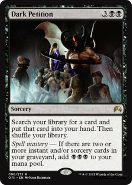 MTG - DARK PETITION - Magic Origins (R) - Image 1 of 1
