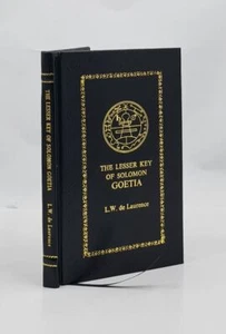 The Lesser Key Of Solomon Goetia The Book Of Evil Spirit [Premium Leather Bound] - Picture 1 of 10