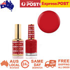 DND 068 Lava Red - DC Collection Nail Gel &amp; Lacquer Polish Duo 18ml
