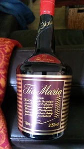 Tia Maria Liqueur Jamaican Coffe 1 Liter 31,5% Vintage Rar - Bild 1 von 3