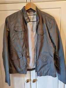 Opus Jacke Blazer grau Windjacke Frühling Sommer Größe 36 S - Bild 1 von 2