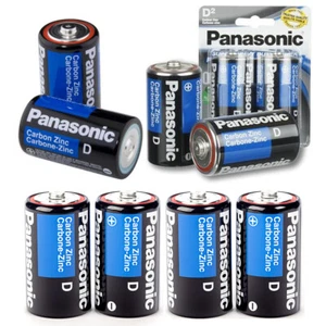 D Cell Panasonic Batteries 24 Pc Zinc Carbon Mercury Free Fresh Stock - Picture 1 of 9