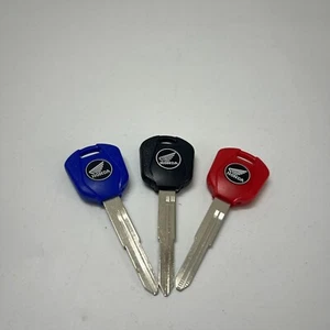 For HONDA CBR1000RR CBR600RR 300 250 500 900 Motorbike Blank Blade Uncut Key - Foto 1 di 9
