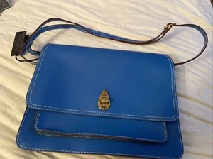 BNWT Radleys Tula Turquoise Leather Satchel RRP £139 - Picture 1 of 10