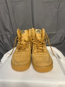 Nike Air Force 1 High GS Flax Wheat Größe 7Y 807617-200 Top! - Bild 1 von 12