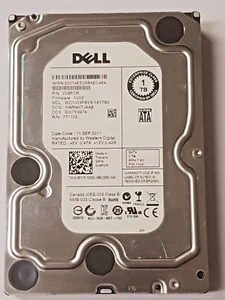1 TB SATA Dell WD1003FBYX-18Y7B0 7200rpm 64MB HDD 3,5 " Internal Hard Drive - Picture 1 of 1