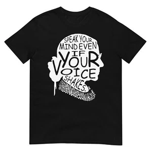 RBG Ruth Bader Ginsburg Feminist Political Gift T-Shirt - Picture 1 of 17