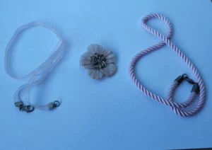Broche Colgante Floral Rosa Madreperla Whitney Kelly 925 con 2 Cordones - Imagen 1 de 24