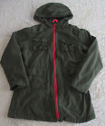Old Navy Girls XL 14 Jacket VGUC light fall spring anorak alpine green hooded