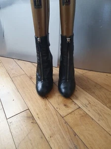 CARVELA KURT GEIGER WOMEN'S FAUX LEATHER ANKLE ZIP UP BOOTS UK(6) EUR(39) L42 - Picture 1 of 17