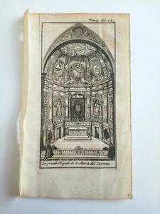1709 Rogissart: Veduta della Cappella Grande di Santa Maria del Carmine Napoli - Picture 1 of 1