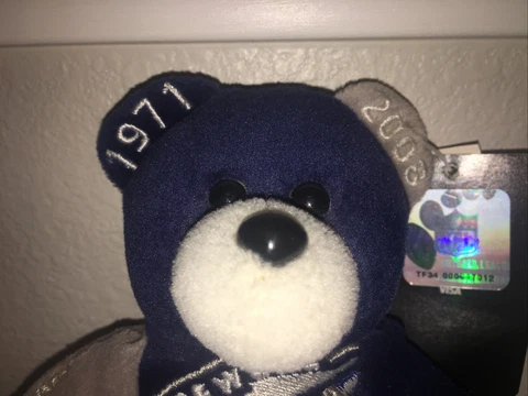 RARE 2008 Forever FAREWELL Bear Dallas Cowboy STADIUM #1117 out of 5,000 W/Tags Cover