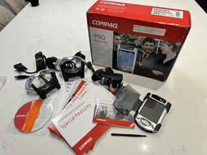 QUALITY HP COMPAQ iPAQ H3970 POCKET PC Handheld Computer Unit COMPLETE IN BOX - Picture 1 of 24