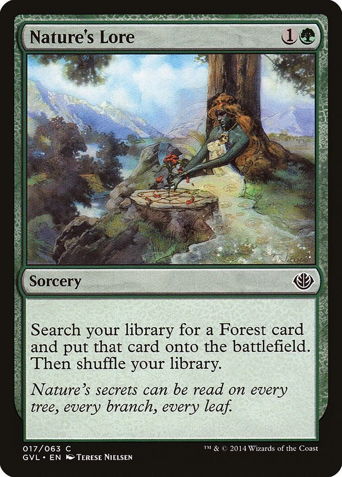 Nature's Lore 17 LP Normal Duel Decks: Anthology MTG EN - Image 1 of 1