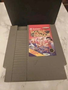 1988 Nintendo NES Double Dragon Video Game Original With Sleeve Tested Working   - Picture 1 of 11