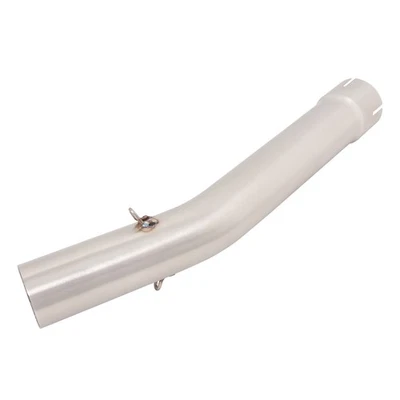 Deslizable para Yamaha YZF R6 1998-2005 punta de escape de motocicleta conexión de tubo de enlace medio Foto 1 de 4