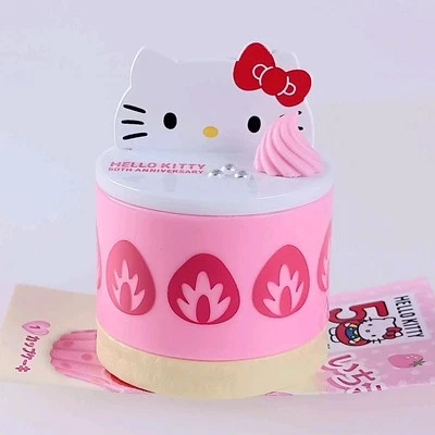 Hello Kitty 50th Anniversary Strawberry Sweets Party Mascot (Mousse Cake) Sanrio - Image 1 of 4