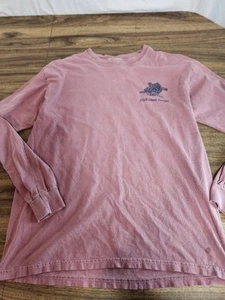 Comfort Colors Jekyll Island Georiga Long Sleeve Distressed Shirt M - Picture 1 of 7