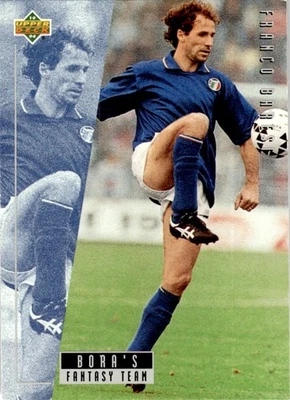 Copa Mundial 1994 Upper Deck Bora's Fantasy Team Franco Baresi Italia #B6 Foto 1 de 2