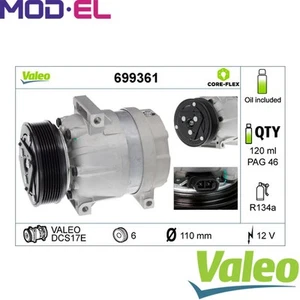 COMPRESSOR AIR CONDITIONING 699361 FOR RENAULT TRAFIC/II/Bus/Van MEGANE/Scénic - Picture 1 of 9