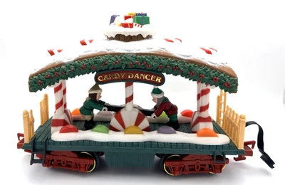G Scale New Bright Industries Christmas Candy Dancer Car - Image 1 of 4