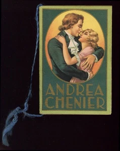calendarietto da barbiere ANDREA CHENIER 1947 - Picture 1 of 5