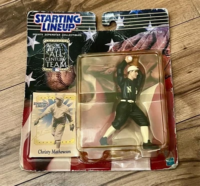 Lanzador del Salón de la Fama de la Superestrella Deportiva 2000 alineación inicial Christy Mathewson Foto 1 de 3