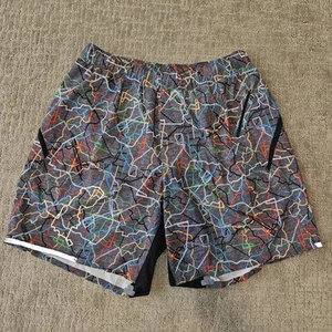Lululemon Seawheeze Men's Shorts Rare Medium (Flaw) - Picture 1 of 20