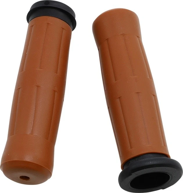 Empuñaduras Avon Old School empuñaduras de goma bronceadas #OLD-69-TAN-FLY Harley Davidson Foto 1 de 1