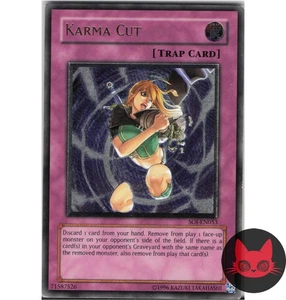 Yugioh Karma Cut SOI-EN053 Ultimate Rare LP - Picture 1 of 2