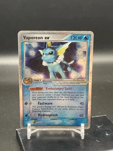 Vaporeon ex 110/113 Delta Species Holo - Picture 1 of 4