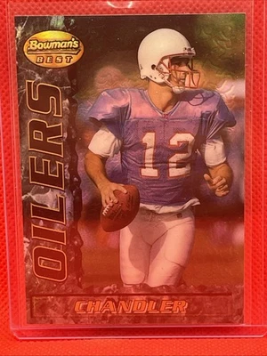 1995 Bowman's Best Refractor Chris Chandler #42 - Image 1 of 2