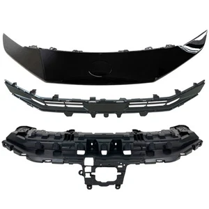For 2025 Toyota Camry Front Bumper Upper Grille W/O Radar Hole+Cover Molding - Picture 1 of 10