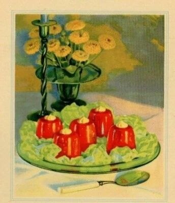 De colección Knox Gelatina Delicados Postres Caramelos Ensaladas Folleto Recetas 1929 Foto 1 de 4