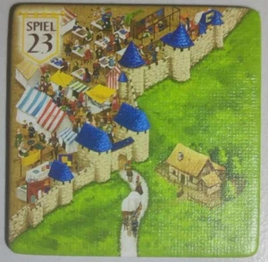 Carcassonne Spiel 23 Essen PROMO PLÄTTCHEN/PROMO TILE - Spiele 23 NEU RAR SELTEN - Bild 1 von 1