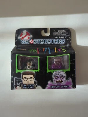 Minimates Cazafantasmas Dr. Egon Spengler y Library Ghost Paquete de 2  Foto 1 de 4