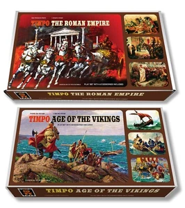 Timpo The Roman Empire Play Set Box OR Timpo Age of the Vikings Play Set Box - Picture 1 of 7