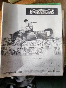 Revista Hoofs and Horns noviembre 1968 justo a buen estado - Imagen 1 de 2