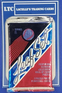 1991 The Leaf Set Series 1 Baseball MLB - 1 x SEALED Pack - Bild 1 von 2