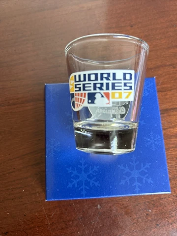 2007 NLCS Champions Colorado Rockies World Series shooter shotglass shot glass Cover