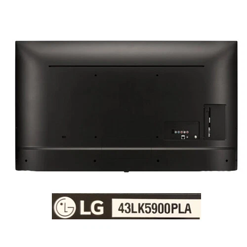 LG 43LK5900PLA Black Back Case NEW - Image 1 of 1