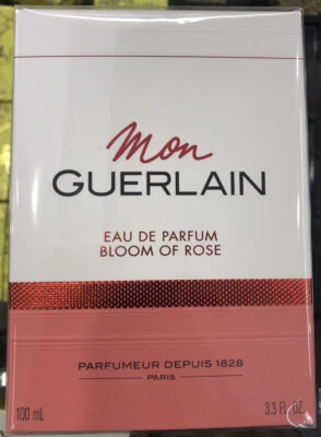 Mon Guerlain Bloom of Rose 3,3 OZ Eau De Parfum Spray Perfume Mujer 100 ml Nuevo en Caja Foto 1 de 3