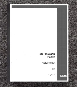 584 585 586 Forklift Service Parts Manu Fits CASE  1975 - Construction King SP - Picture 1 of 21