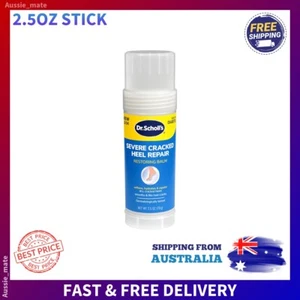 Dr. Scholl's Severe Cracked Heel Balm 25% Urea 2.5oz Moisturizing Foot Repair - Picture 1 of 9