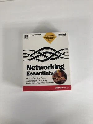Microsoft Networking Essentials 1996 1st Edition Book & CD - Image 1 of 4