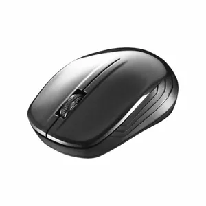 BUFFALO wireless mouse (2.4 GHz) Blue LED 3 button black BSMBW105BK - Picture 1 of 4
