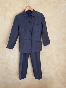 Jil Sander, VintageVioletw/HuePantsuit,58%Linen42%Silk linedViscose/Cupro34Italy - Picture 1 of 12