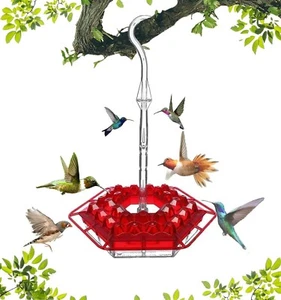2025 Hummingbird Feeders for Outdoors,Shirem Hummingbird Feeder,Outdoor Hummingb - Picture 1 of 7