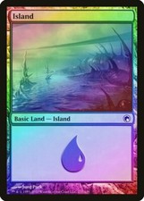 Island (237) FOIL Scars of Mirrodin PLD Basic Land MAGIC MTG CARD ABUGames